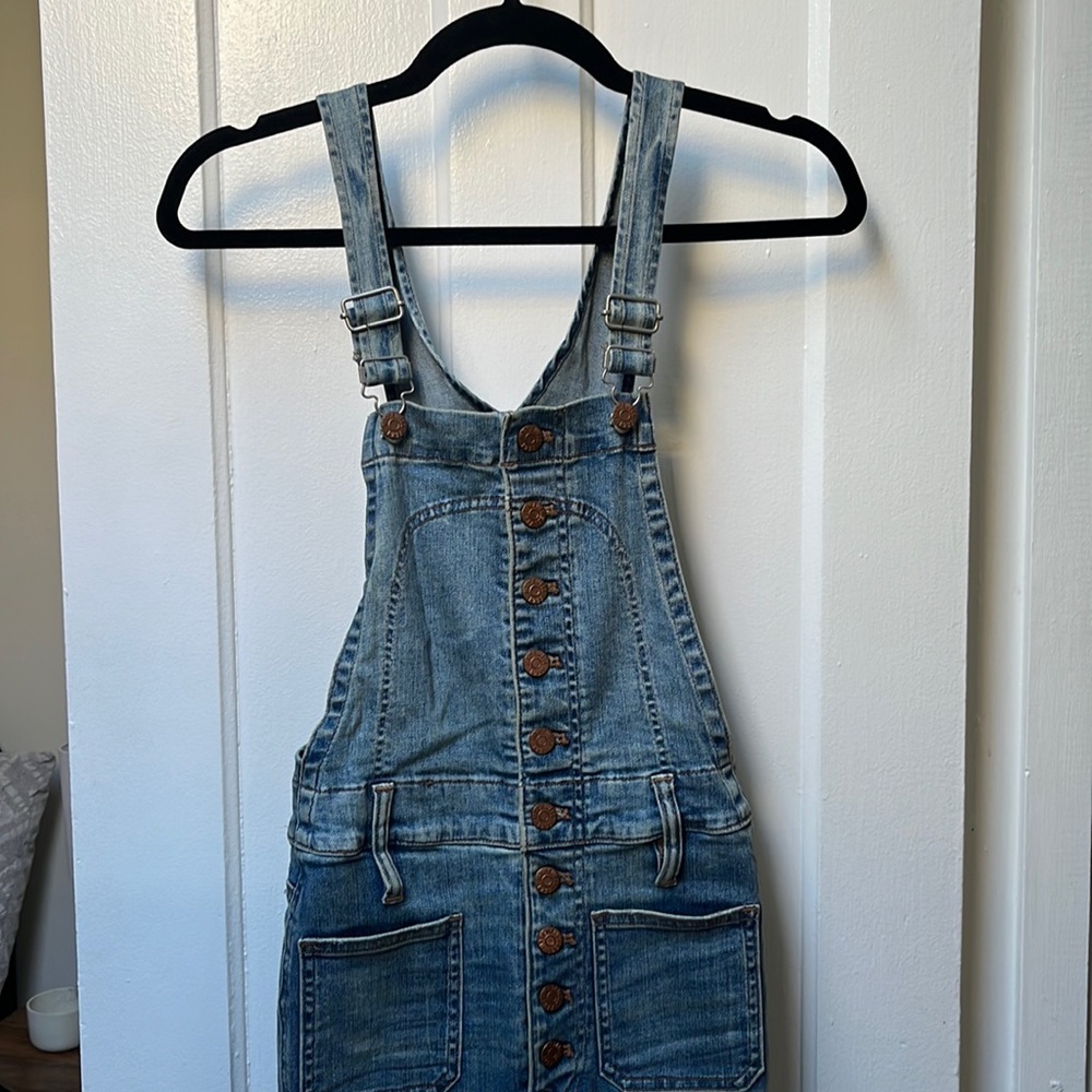 Madewell denim overalls